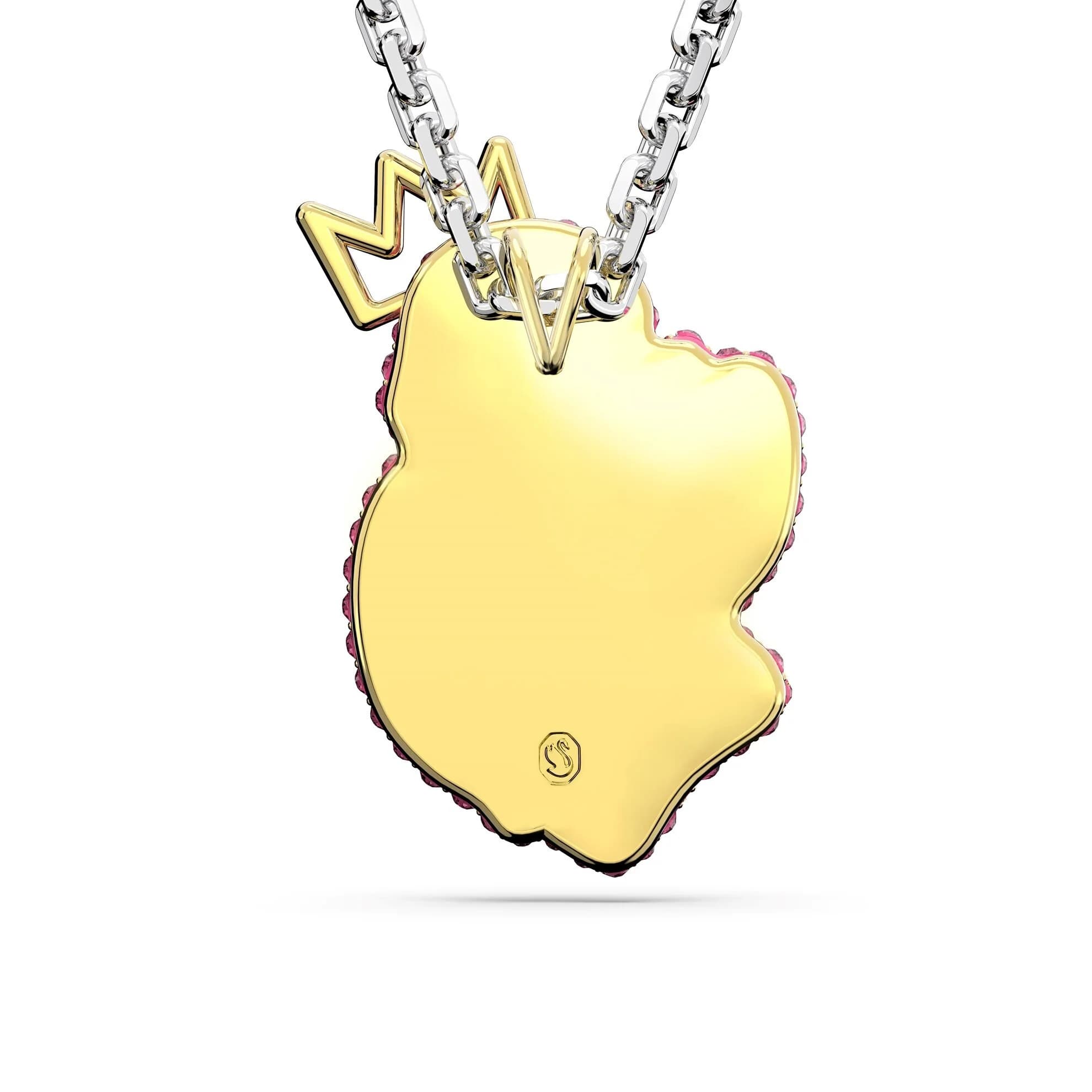 گردنبند صورتی سواروسکی اورجینال Swarovski Pop Swan Kolye 5649195 — تصویر ۵