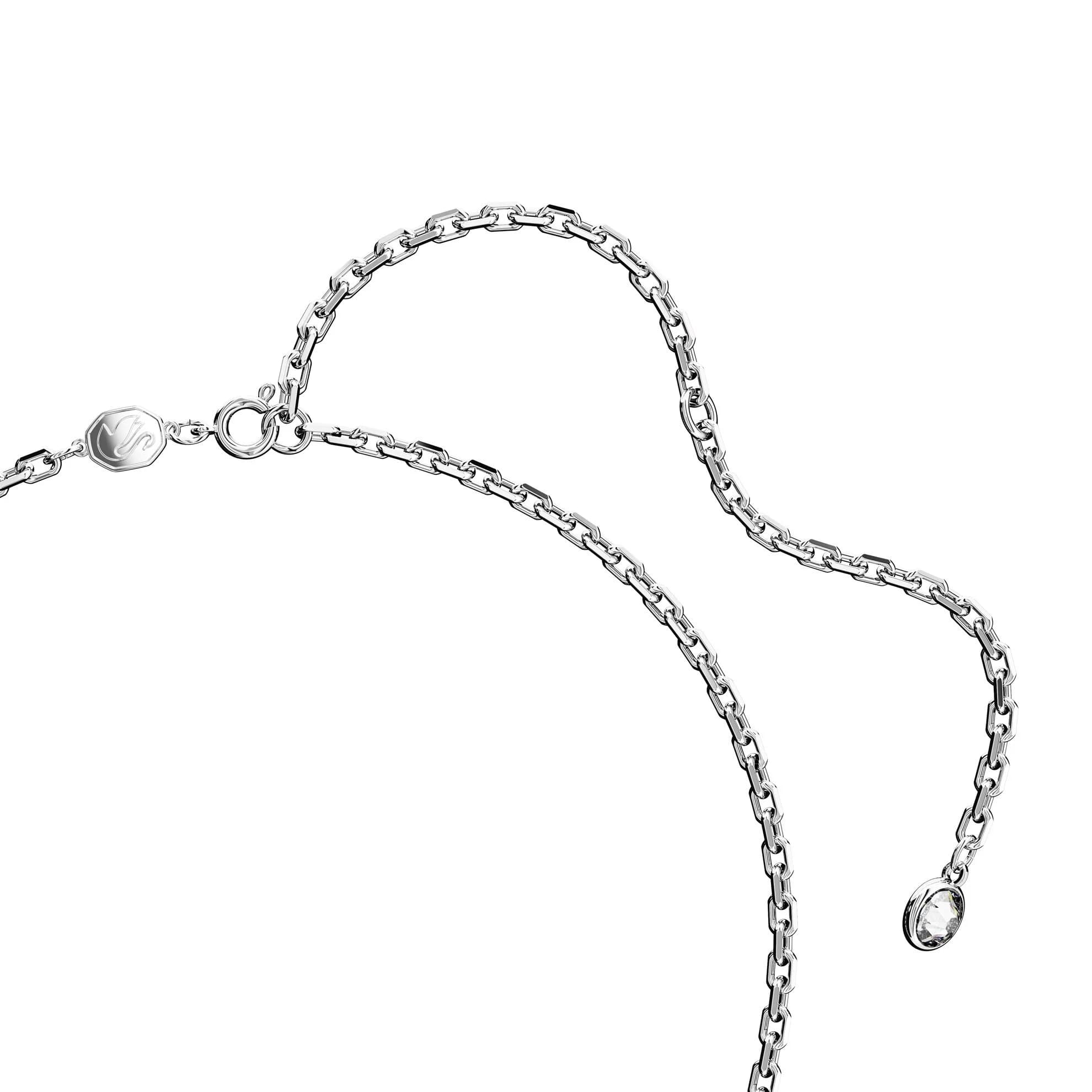 گردنبند نقره ای سواروسکی اورجینال Swarovski Iconic Swan Kolye 5647546 — تصویر ۷