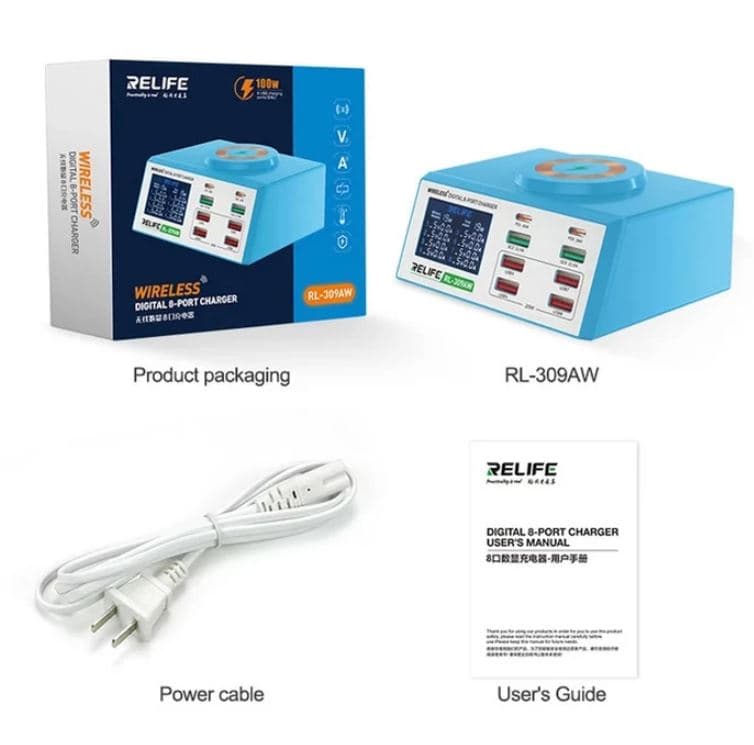 مولتی شارژر RELIFE RL-309AW — تصویر ۴