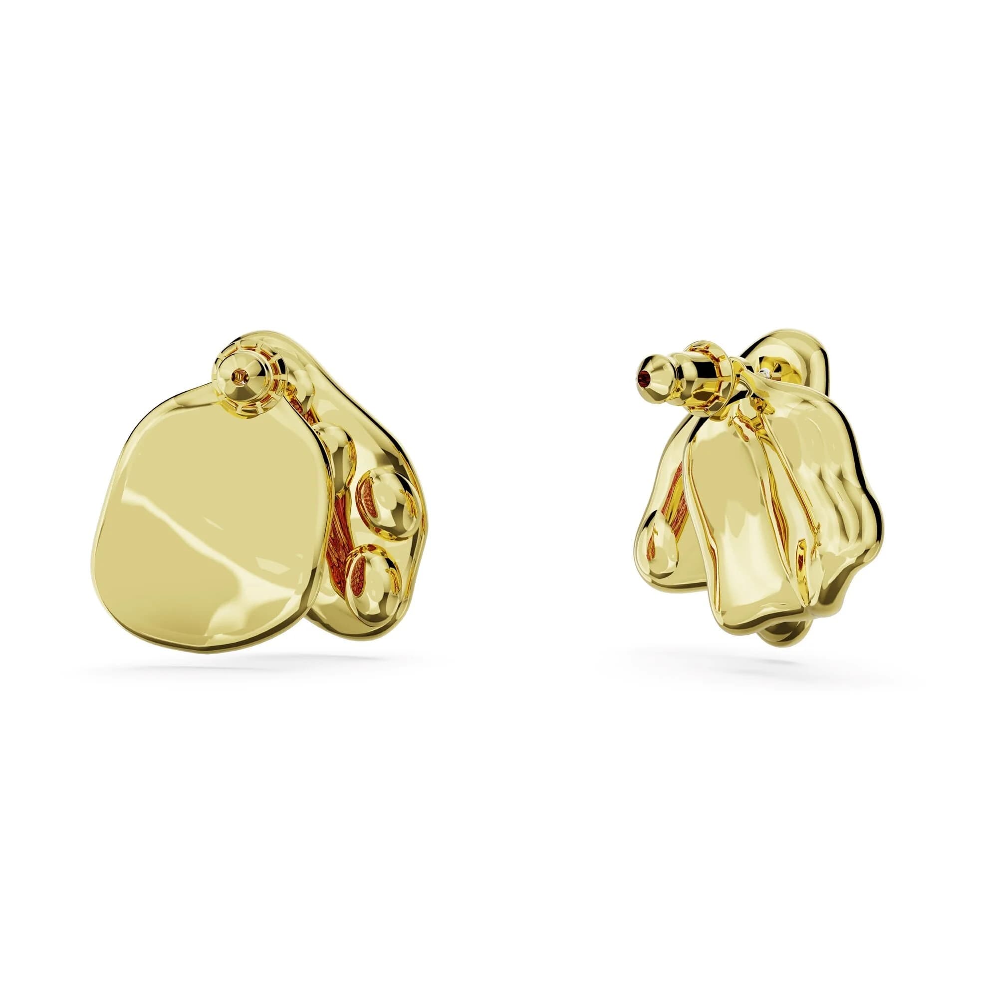 گوشواره صورتی سواروسکی اورجینال Swarovski Florere stud earrings 5650561 — تصویر ۵