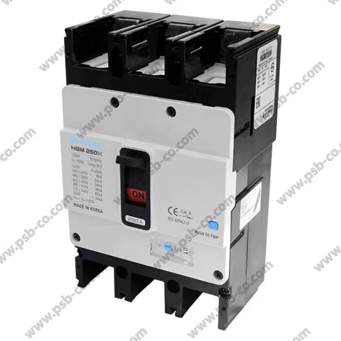 کلید اتوماتیک 20 تا 100 آمپر هیوندای MCCB