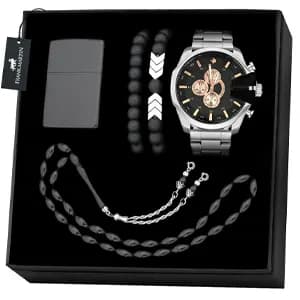 ست هدیه اکسسوری مردانه فرانک مارتین Frank Martin Man Accessories Gift Pack 80010 FRNKTN64010 — تصویر ۲