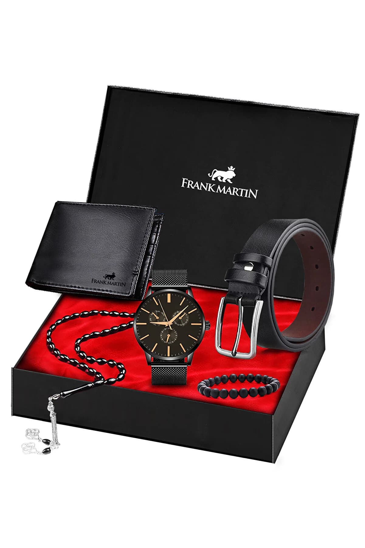 ست هدیه اکسسوری مردانه فرانک مارتین Frank Martin Man Accessories Gift Pack 20-003 FRNKTN20283 — تصویر ۳