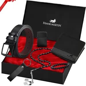 ست هدیه اکسسوری مردانه فرانک مارتین Frank Martin Man Accessories Gift Pack 60-021 64001