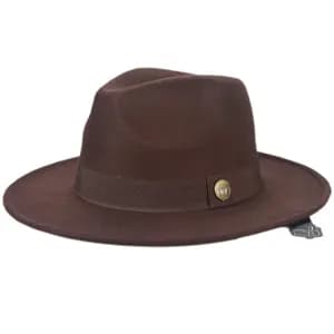 کلاه شاپوی فدورا کشمیری قهوه ای ماماسورباتیMamasorbatti Fedora Kashmir Brown TYC00587503637