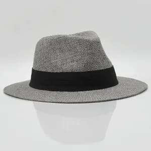 کلاه شاپوی پاناما حصیری طوسی کولاKulla Wicker Panama Grey TXE9CEF60B499