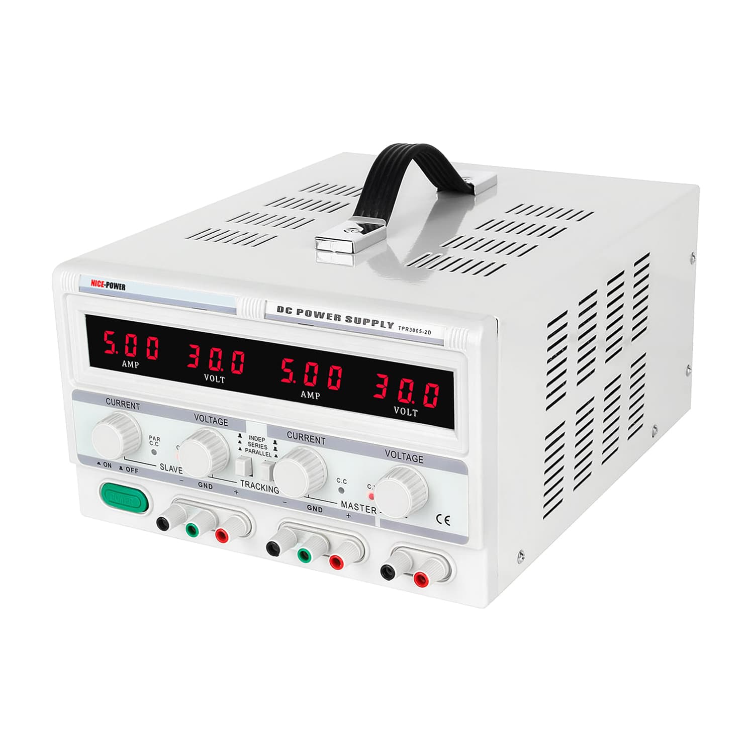 منبع تغذیه دوبل 30 ولت 5 آمپر مدل Nice-Power TPR3005-2D — تصویر ۳