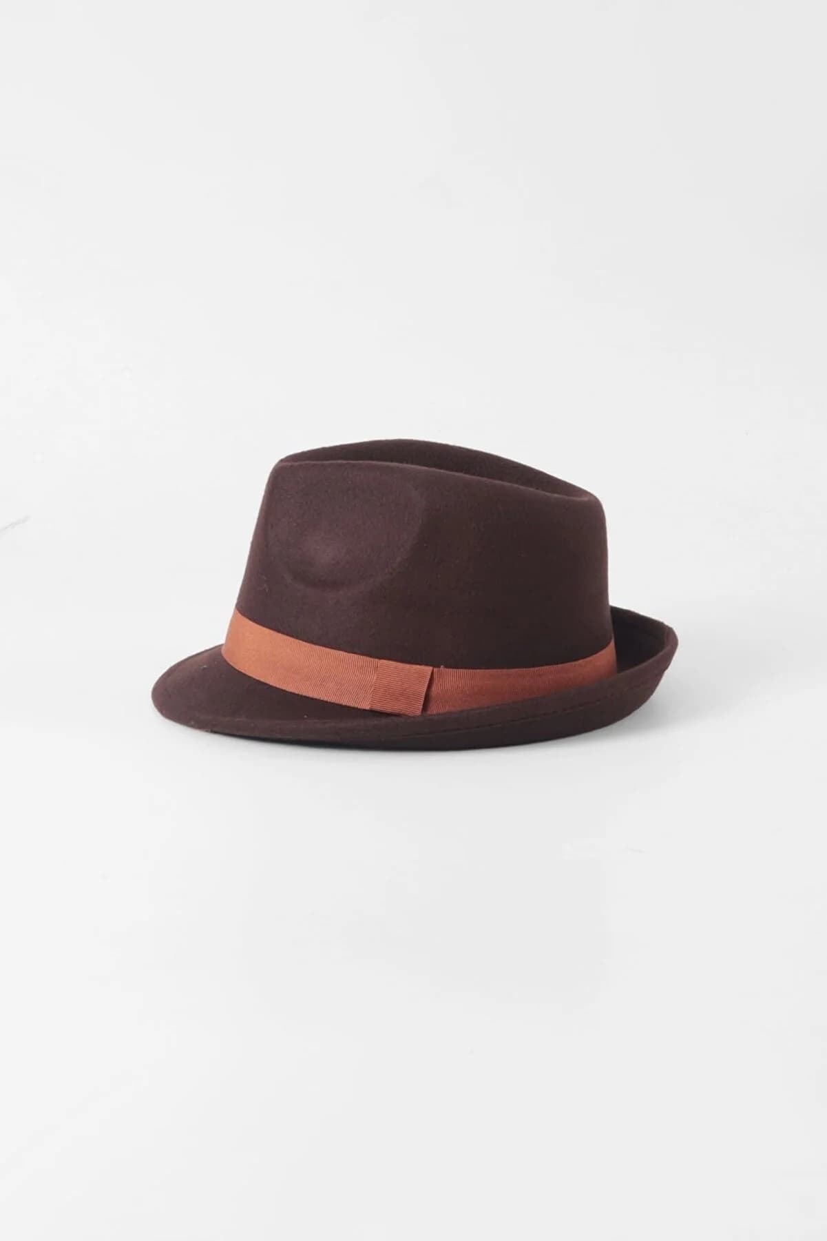 کلاه شاپوی تریلبای قهوه ای کاپینKapin Trilby Brown 452678007 — تصویر ۳