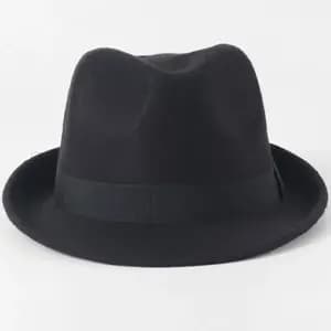 کلاه شاپوی تریلبای مشکی کاپین Kapin Trilby Black TPLVTSSQND