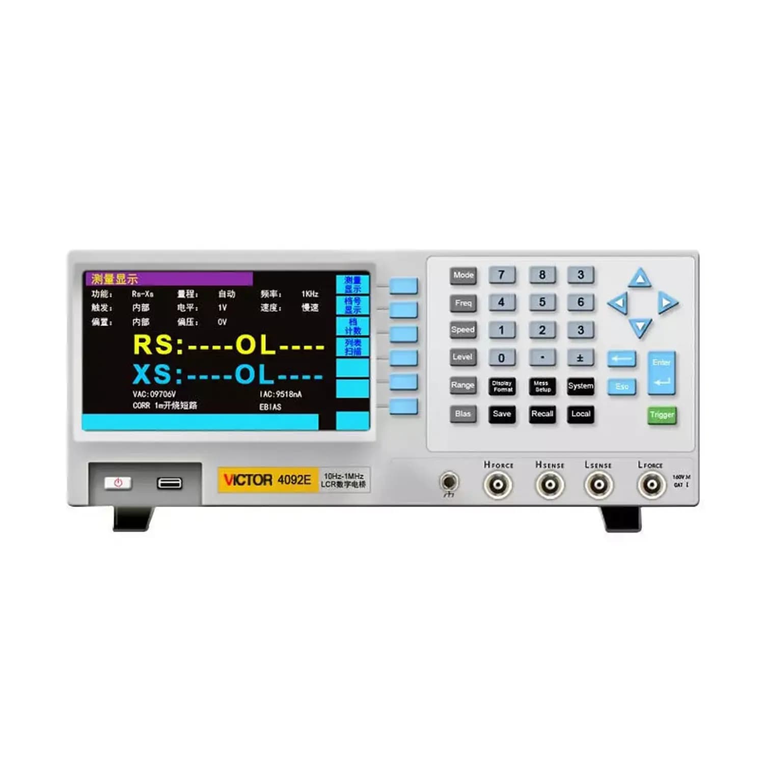 LCR متر رومیزی ویکتور VICTOR 4092E — تصویر ۳