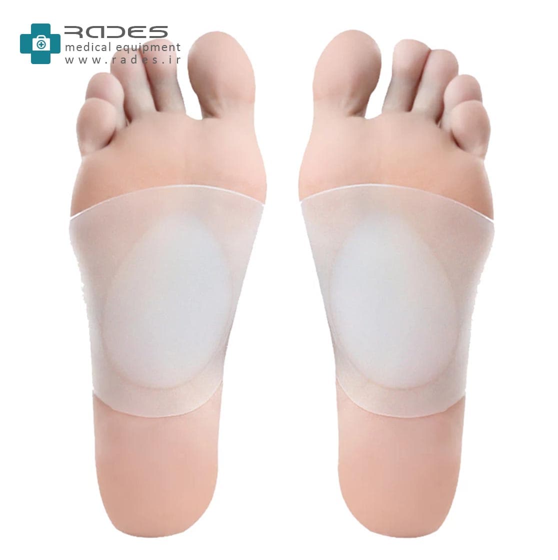 پد قوس پا جورابی سیلیکونی اسپنکوژل | Spenco Gel