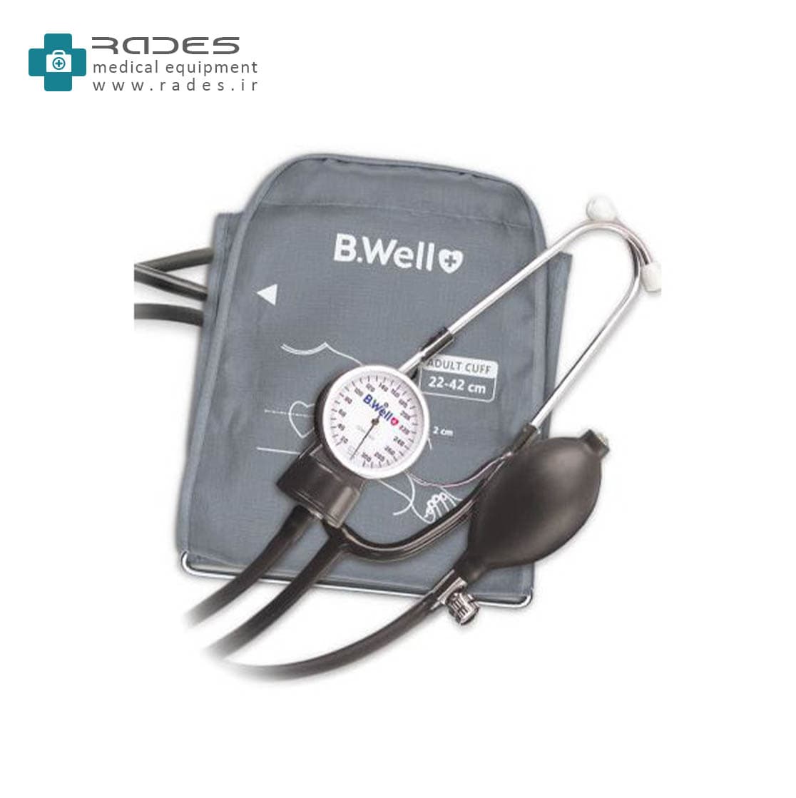 فشارسنج عقربه ای با گوشی بیول B-Well مدل MED-63