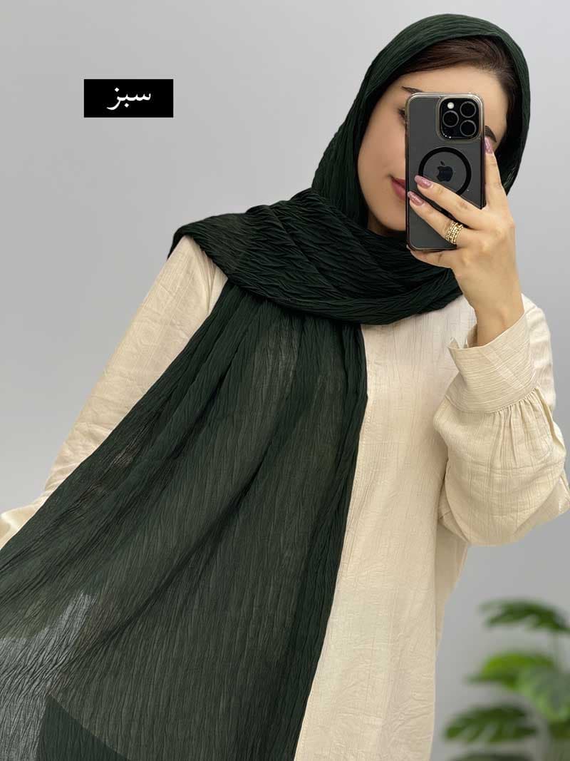 شال پلیسه چیگل کد 11026 — تصویر ۴