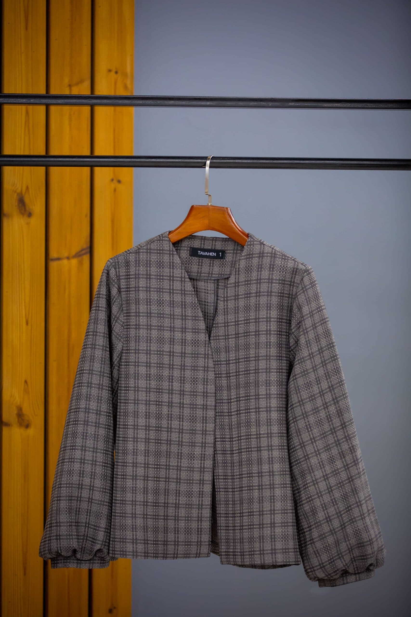 کت حصیری استین پف — تصویر ۴