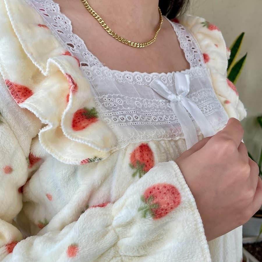 ست تدی چین دار زنانه — تصویر ۶