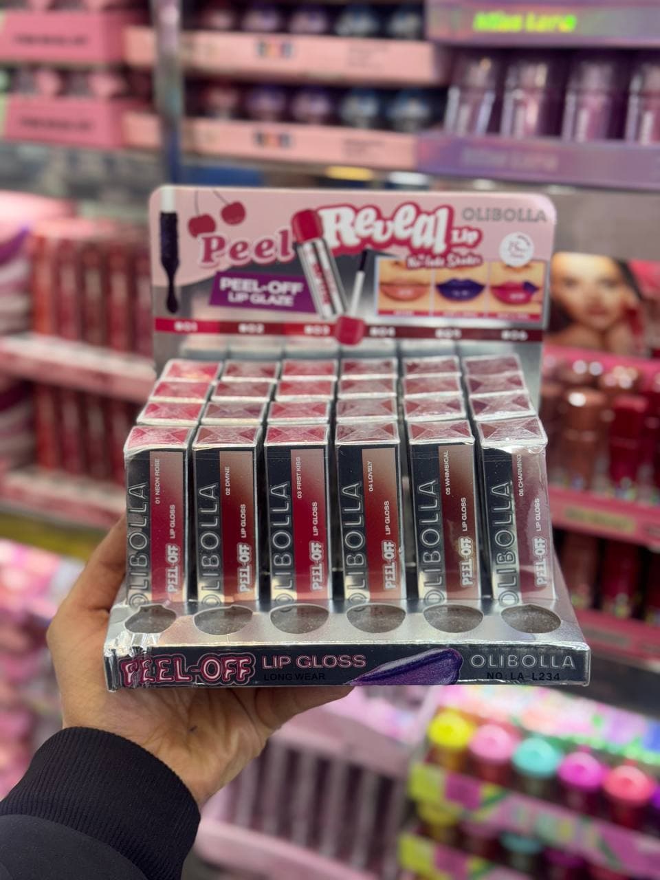 رژ لب استخری Peel off کد 13429