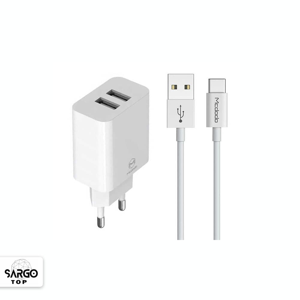 شارژر دیواری مک دودو (Mcdodo) مدل CH-6721 همراه با کابل Type-c طول 100 سانتیمتر