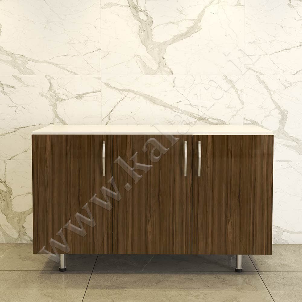 کابینت آماده تکی زمینی ام دی اف طول 140 سانتیمتر