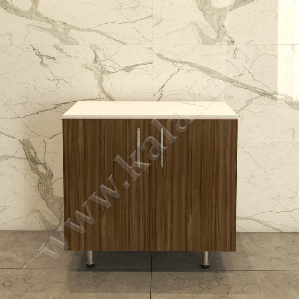 کابینت آماده تکی زمینی نئوپان طول 90 سانتیمتر