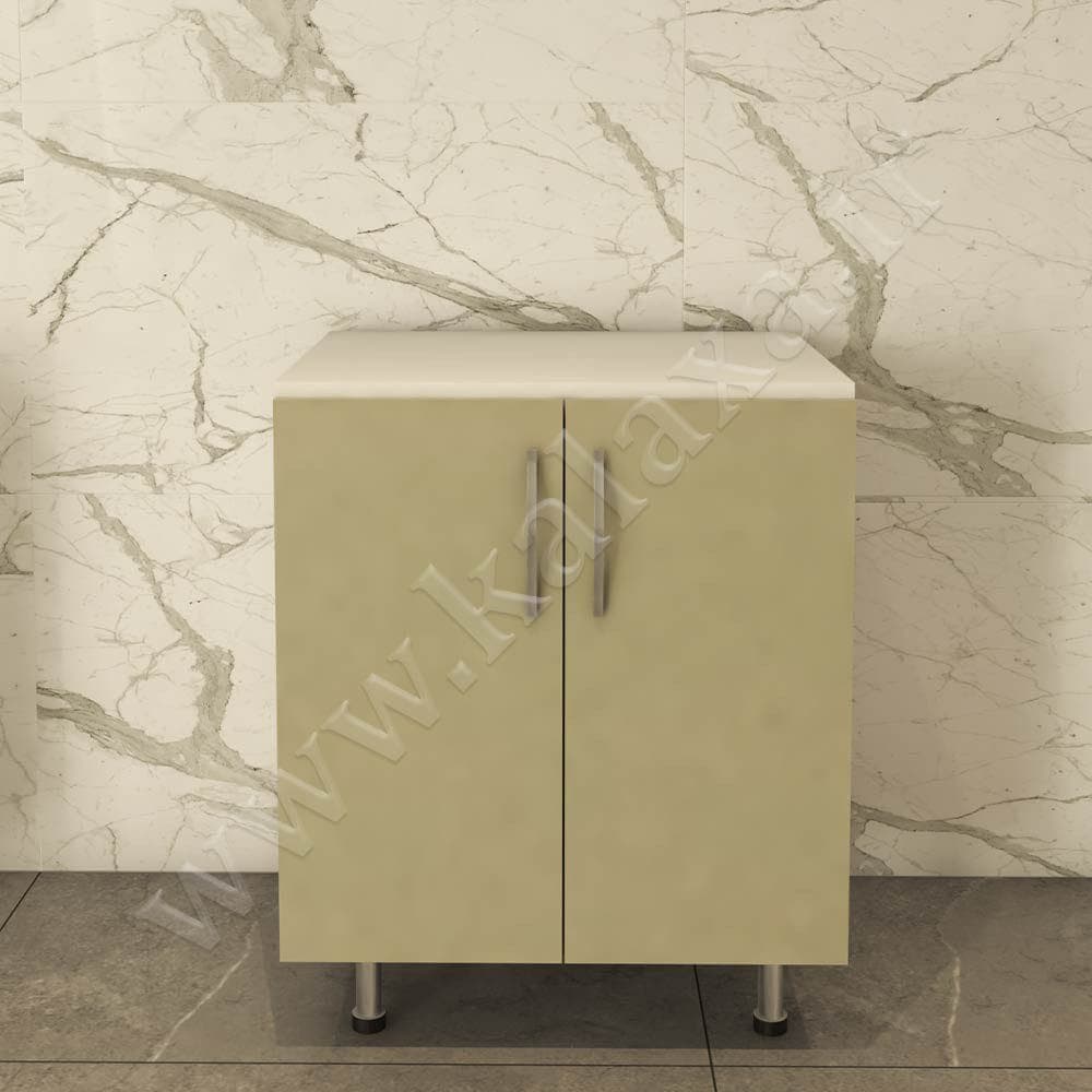 کابینت آماده تکی زمینی نئوپان طول 85 سانتیمتر