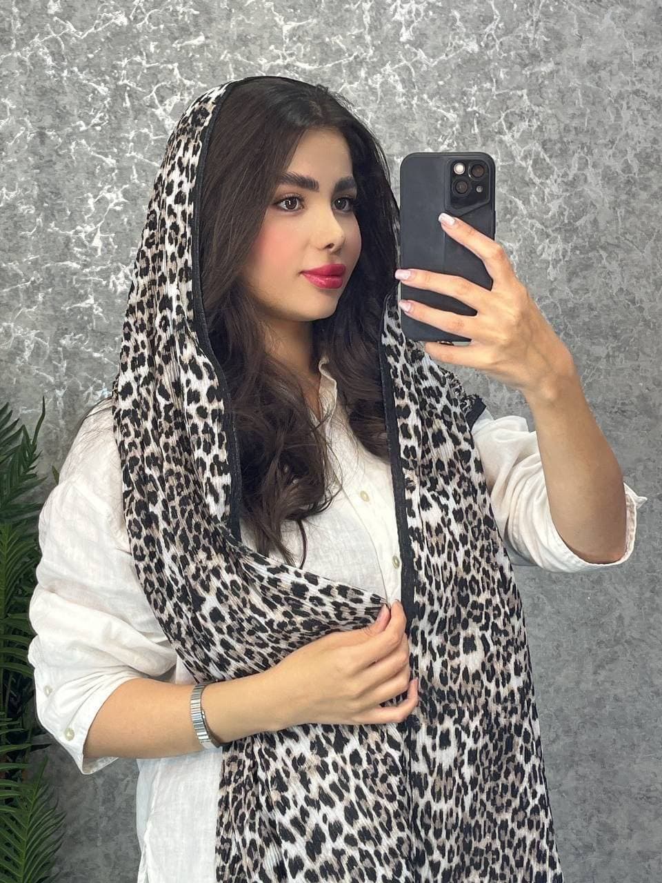 شال پلنگی برشکا کد 13354 — تصویر ۵