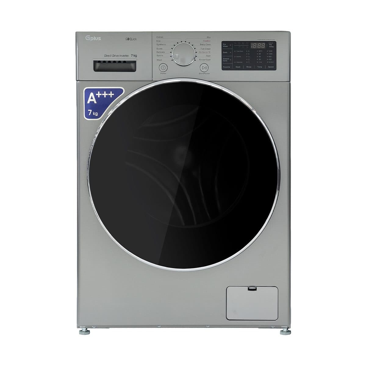 ماشین لباسشویی 7 کیلوگرمی جی پلاس مدل GWM-M730 — تصویر ۳