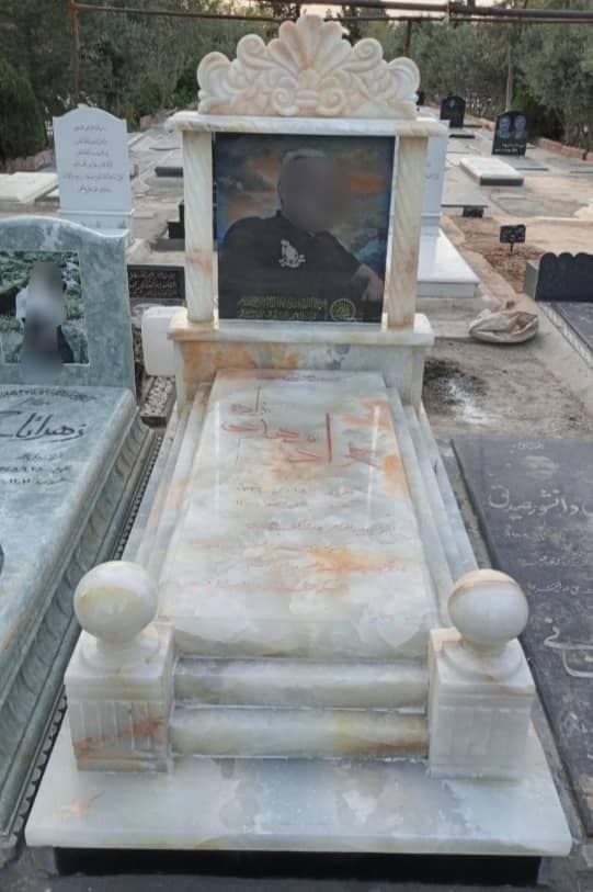 سنگ قبر مرمر کد65670