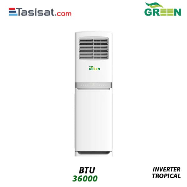 کولر گازی ایستاده اینورتر تروپیکال گرین 36000 BTU مدل SVK-CH36F1C3R1