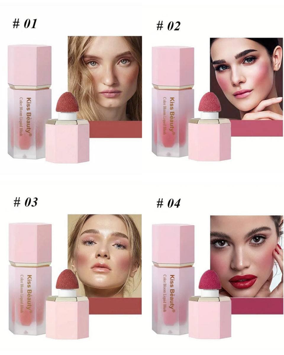 رژگونه kiss beauty کد 13327 — تصویر ۴