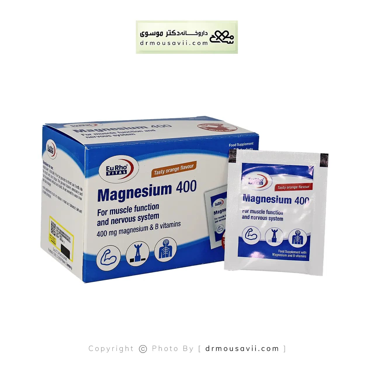 ساشه منیزیم ۴۰۰ یوروویتال 30 عددی — تصویر ۵