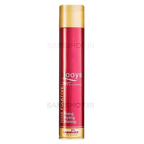 اسپری نگهدارنده حالت مو لویز Looys مدل Ultra Strong حجم 500 میلی لیتر
