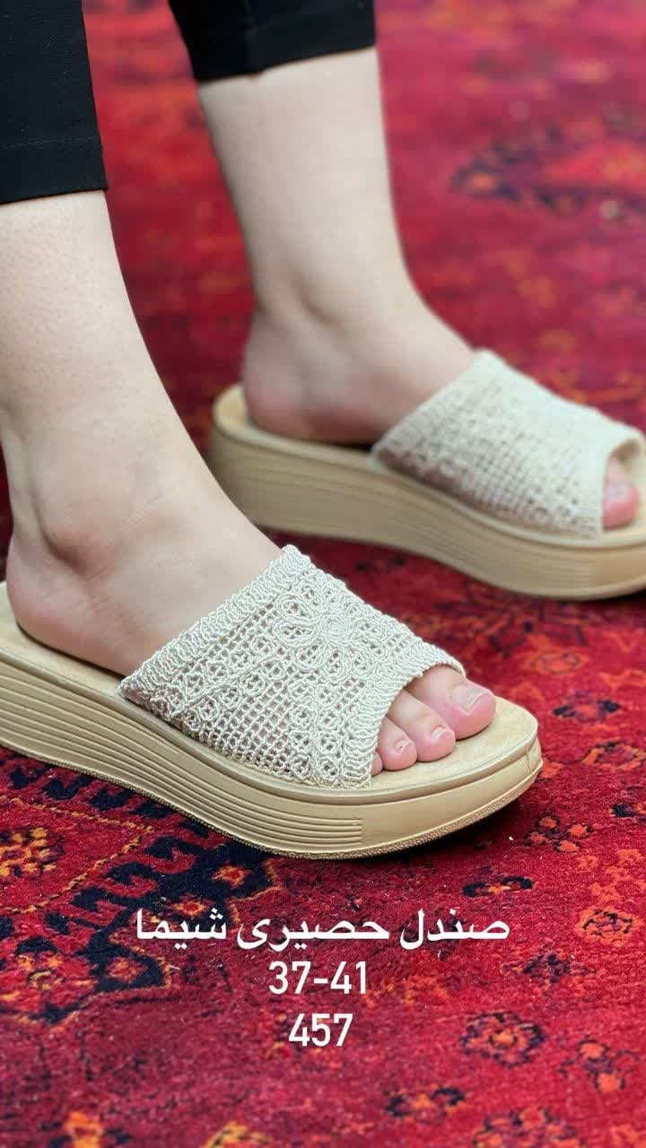 صندل زنانه طبی حصیری شیما