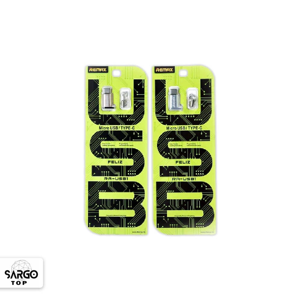تبدیل MICRO USB TO TYPEC ریمکس مدل RA-USB1
