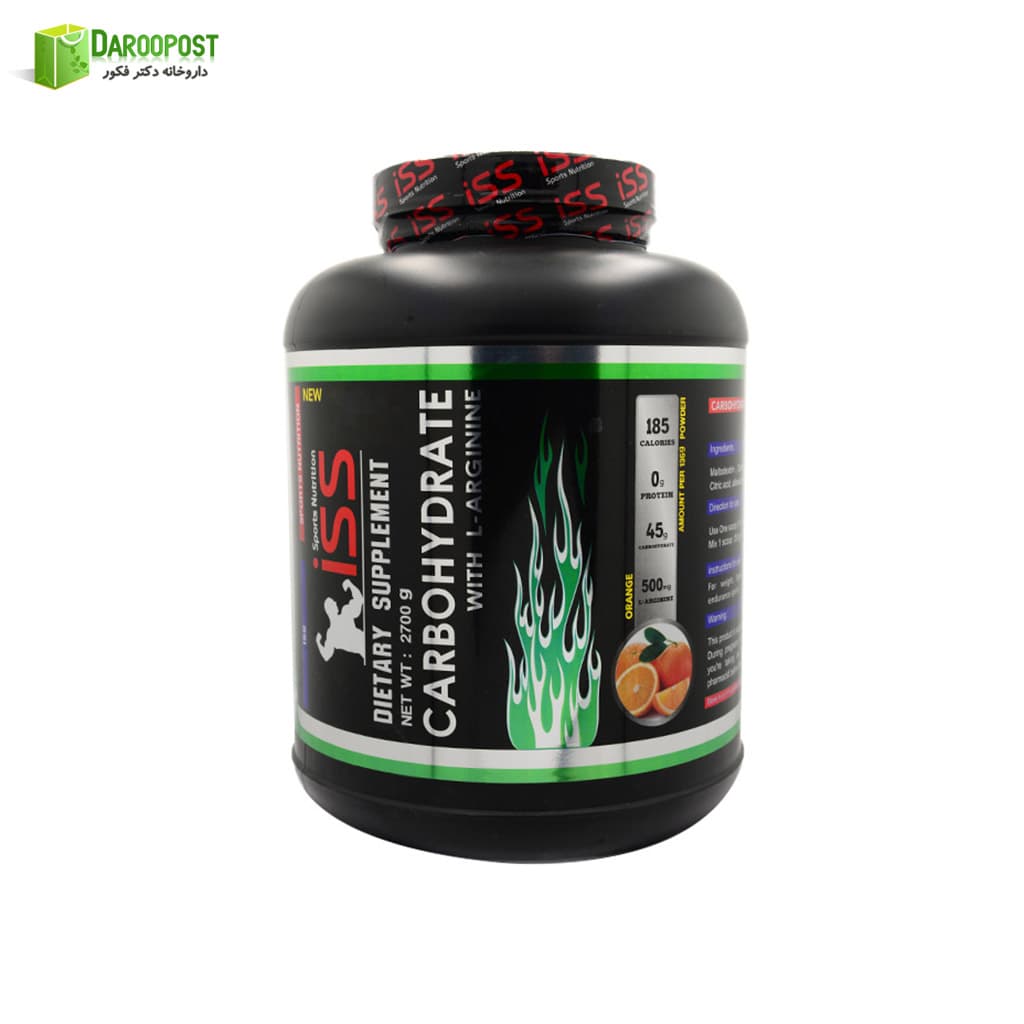 پودر کربوهیدرات و ال آرژنین 2700 گرمی آی اس اس