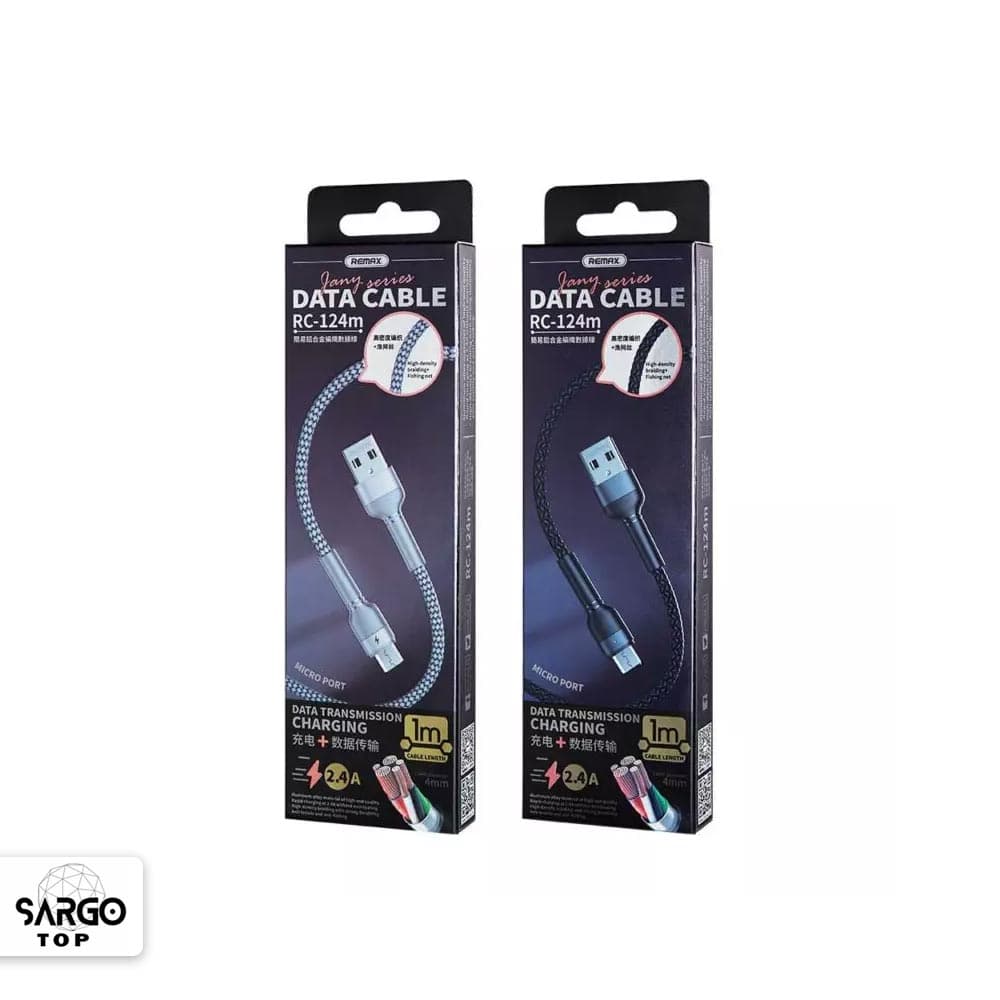 کابل تبدیل USB به micro-usb ریمکس مدل RC-124m