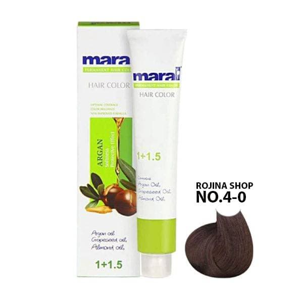 رنگ مو سری طبیعی مارال رنگ قهوه ای متوسط شماره 4.0