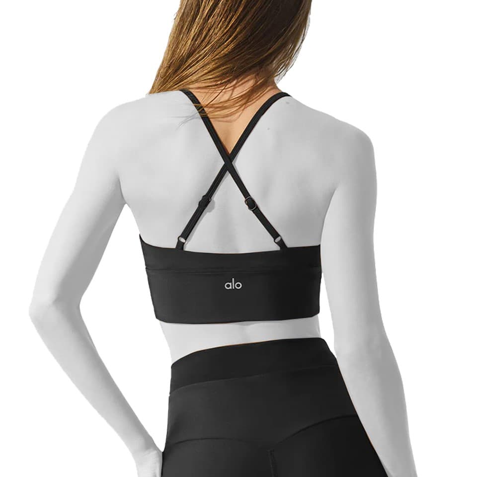 ست نیم تنه و بایکر ورزشی زنانه الو یوگا alo yoga کد 406169 — تصویر ۴