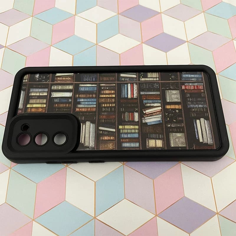 قاب گوشی Galaxy S20 Fe سامسونگ سولید طرح کتابخانه کد 560
