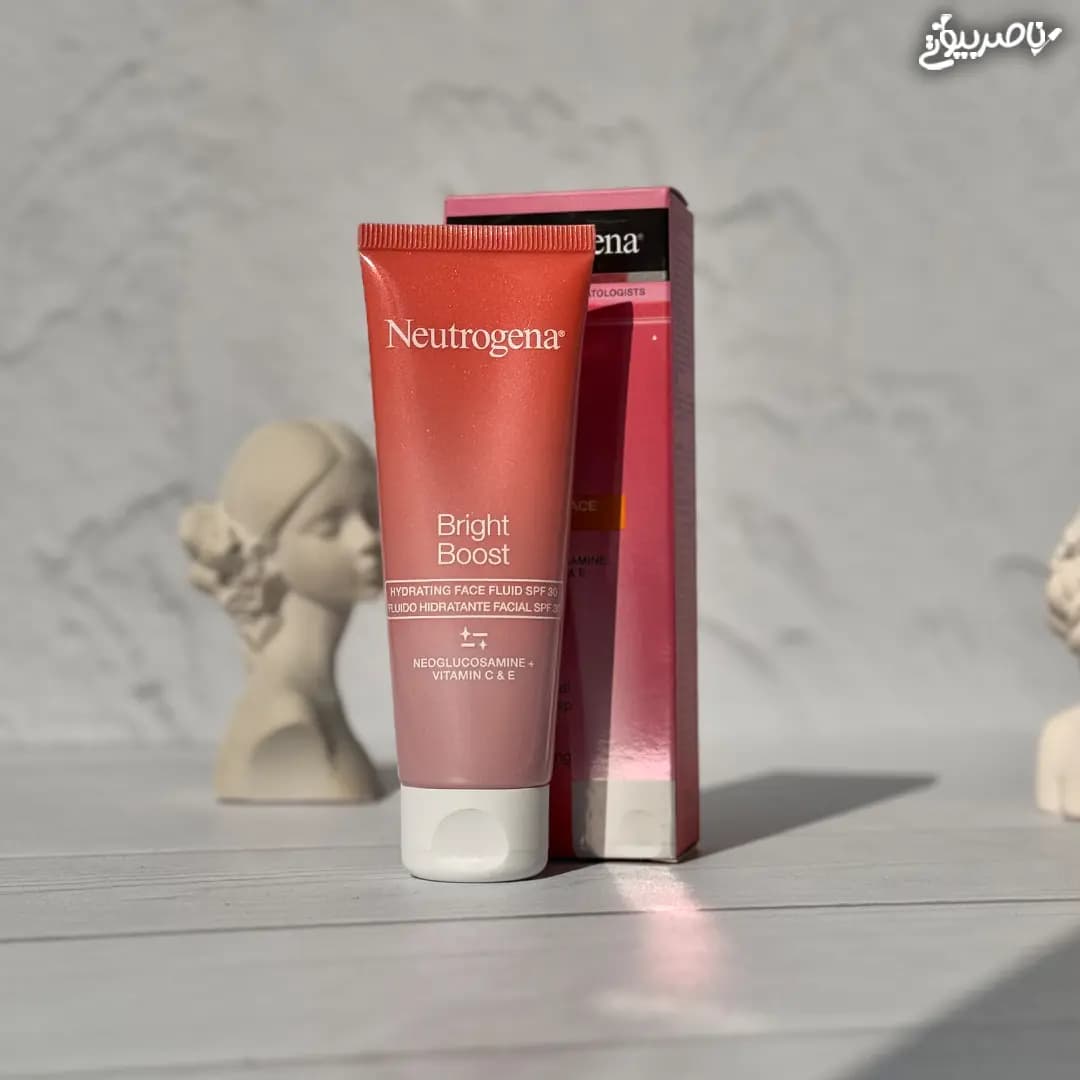 ضد آفتاب روشن کننده نوتروژینا مدل برایت بوست Neutrogena