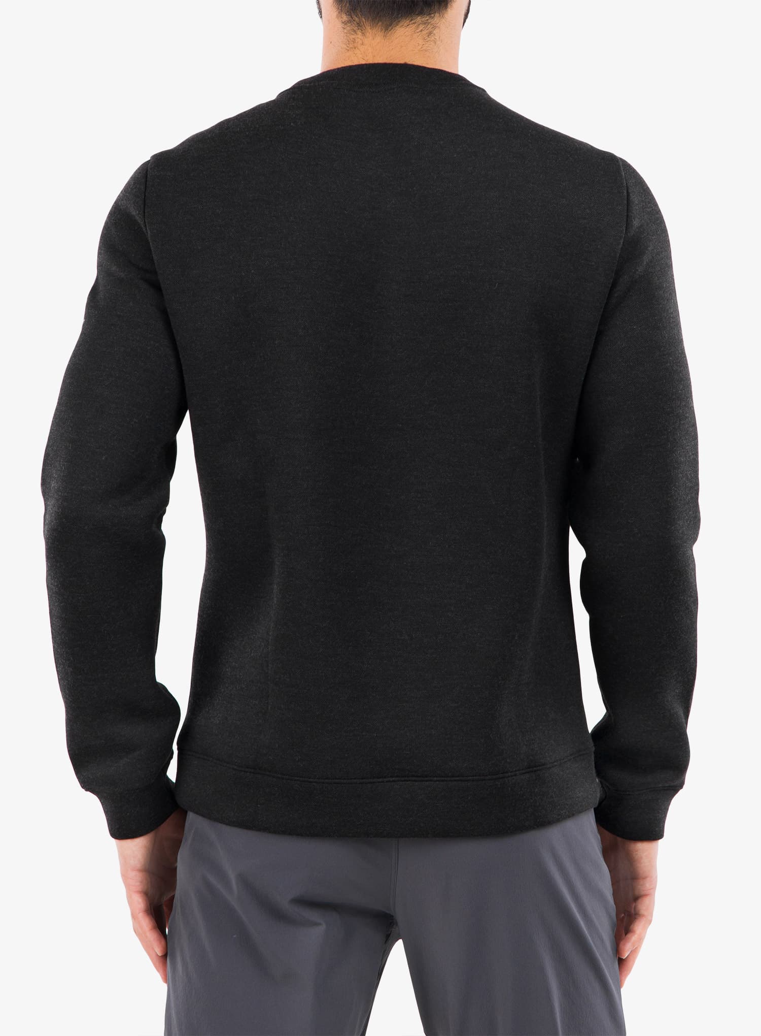 بلوز زمستانی سالامون / SALOMON – مدل Sight Crewneck / مشکی — تصویر ۸