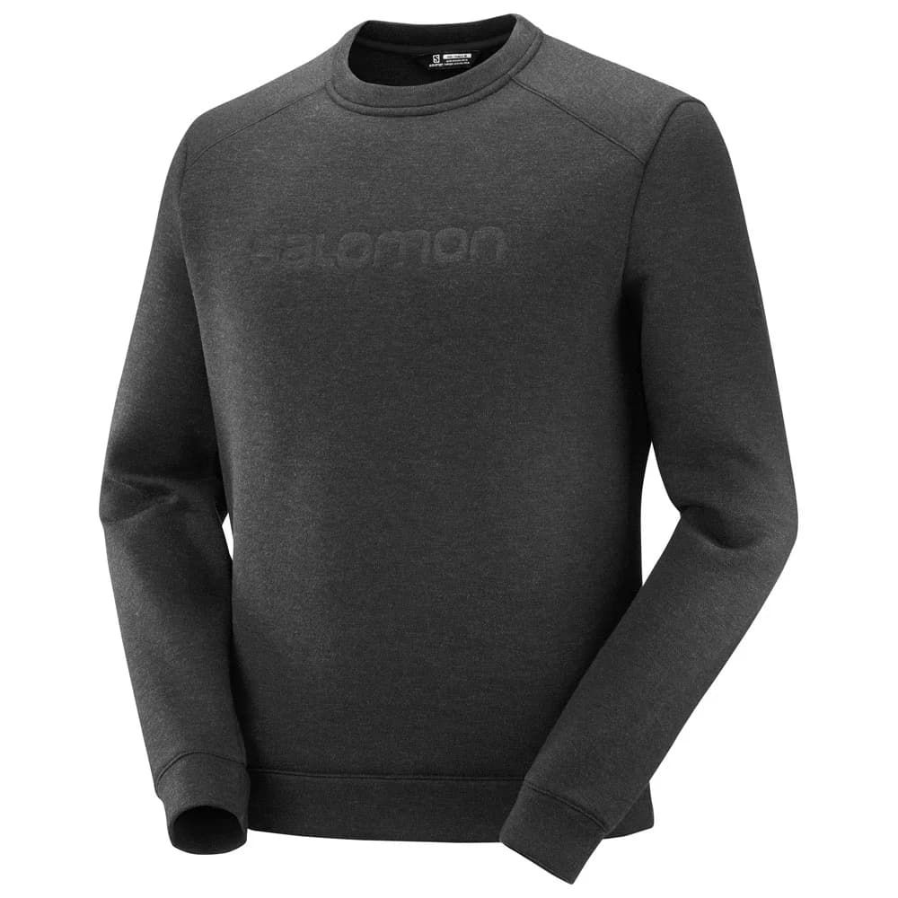 بلوز زمستانی سالامون / SALOMON – مدل Sight Crewneck / مشکی