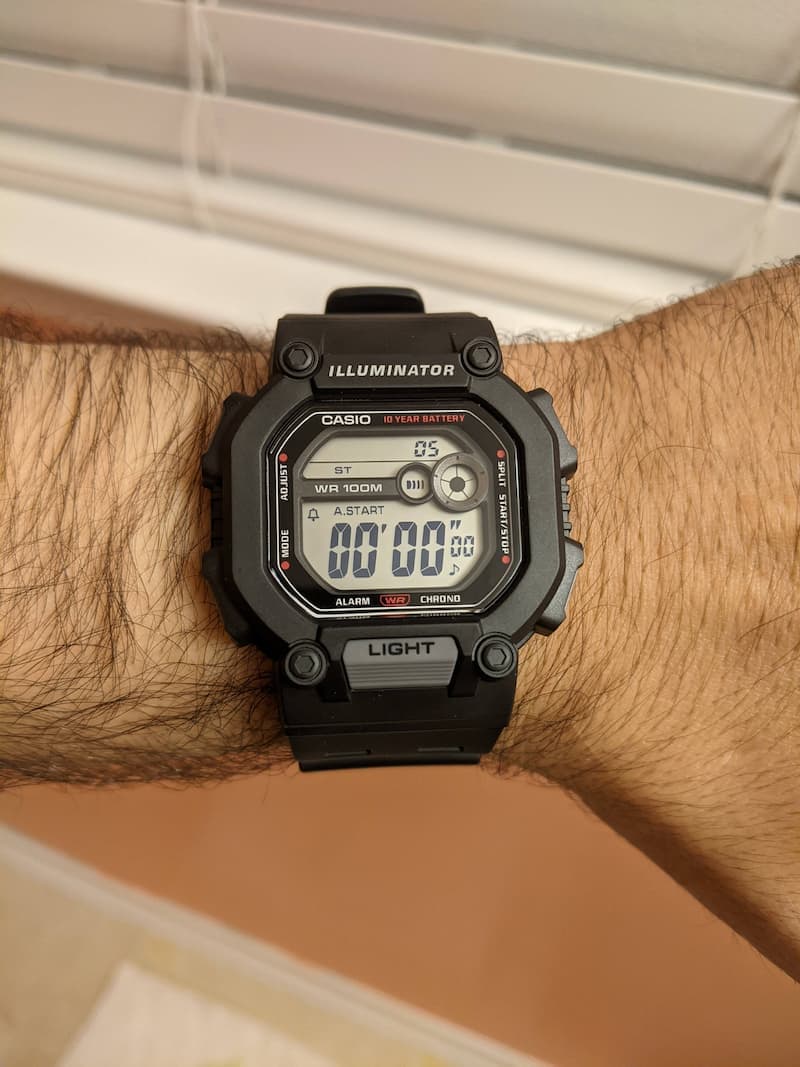 ساعت کاسیو / CASIO – مدل W-737H-1A ا CASIO — تصویر ۶