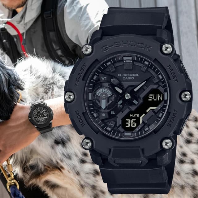 ساعت کاسیو جی شاک / CASIO – مدل GA-2200BB-1A ا G-SHOCK — تصویر ۵
