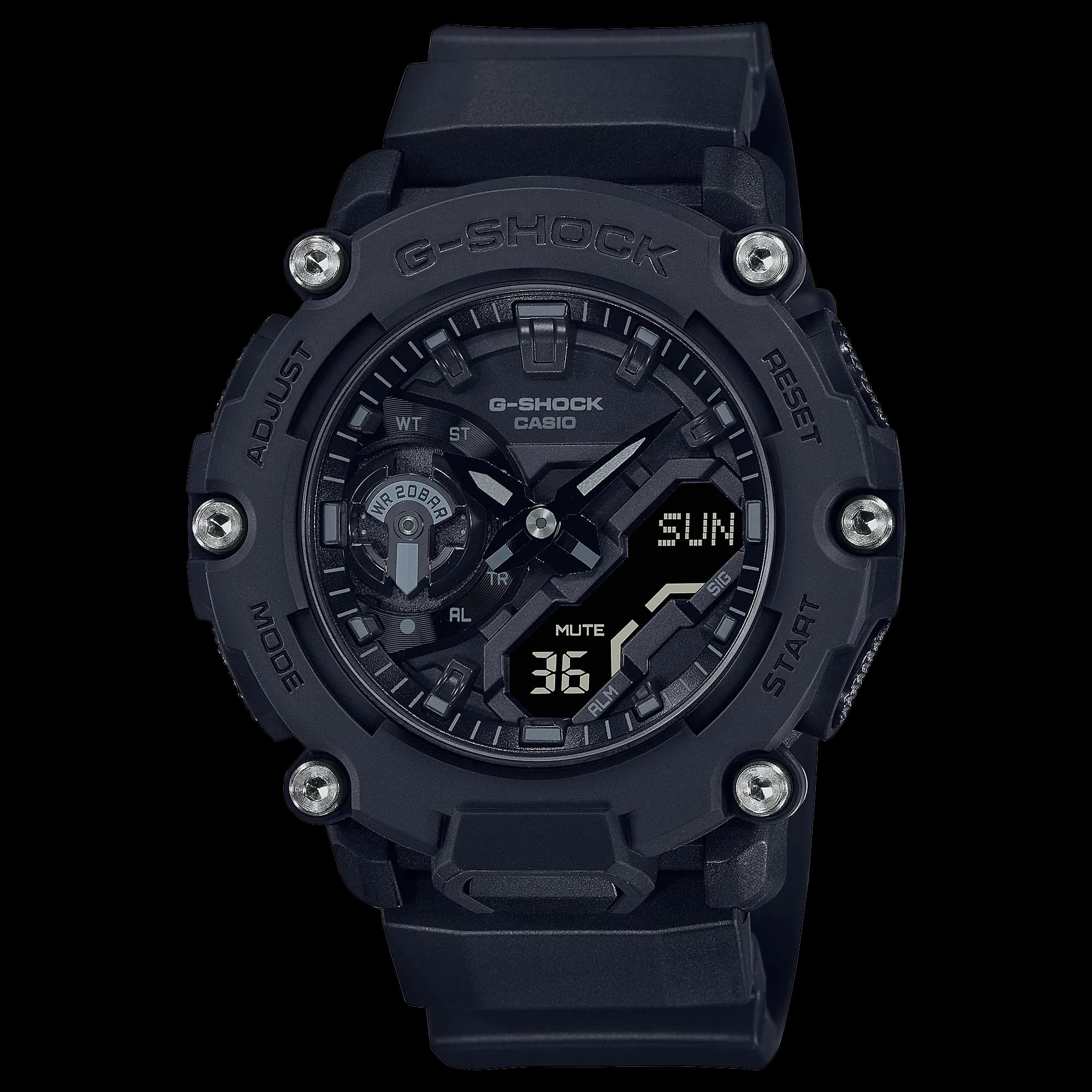 ساعت کاسیو جی شاک / CASIO – مدل GA-2200BB-1A ا G-SHOCK