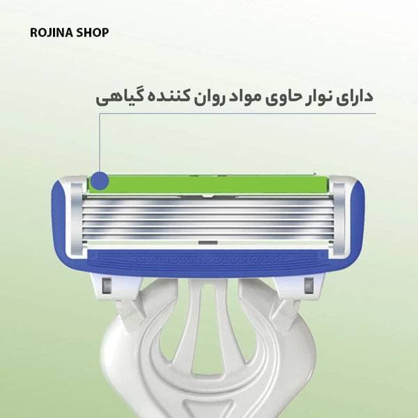 خودتراش 6 لبه زنانه دورکو 1 عددی — تصویر ۴