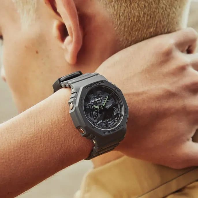 ساعت کاسیو جی شاک / CASIO – مدل GA-2100-CA-8A ا G-SHOCK — تصویر ۷