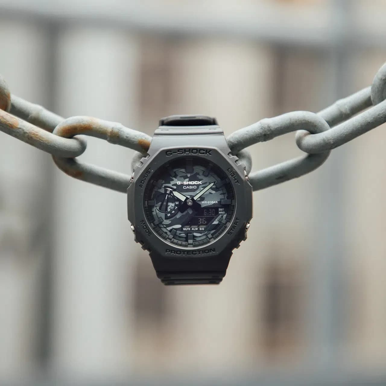 ساعت کاسیو جی شاک / CASIO – مدل GA-2100-CA-8A ا G-SHOCK — تصویر ۴