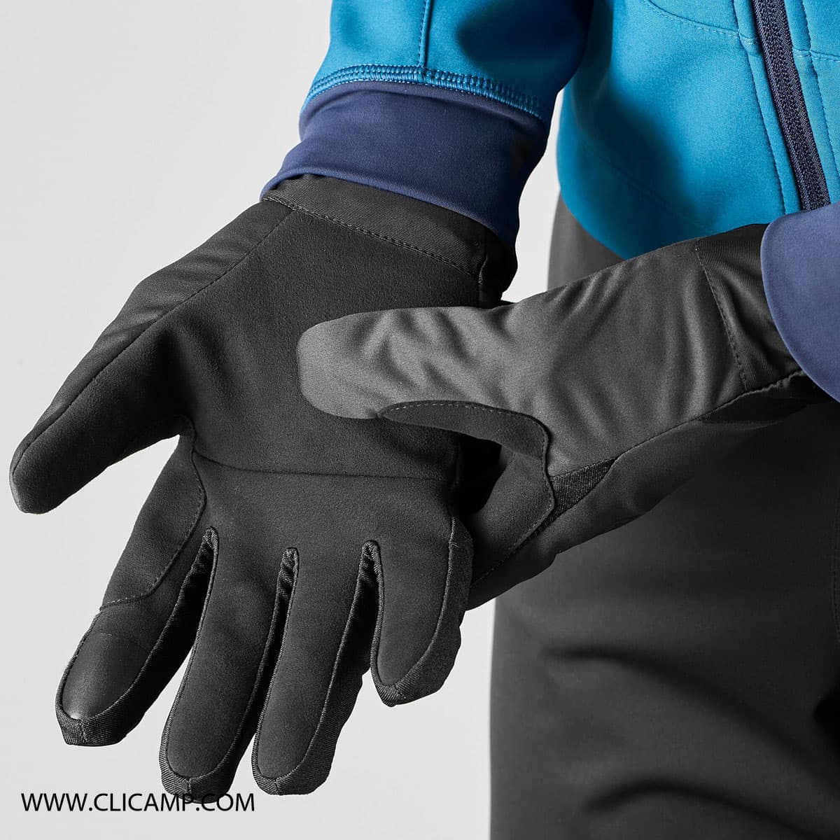 دستکش سالامون / SALOMON – مدل Equipe Glove / مشکی — تصویر ۴