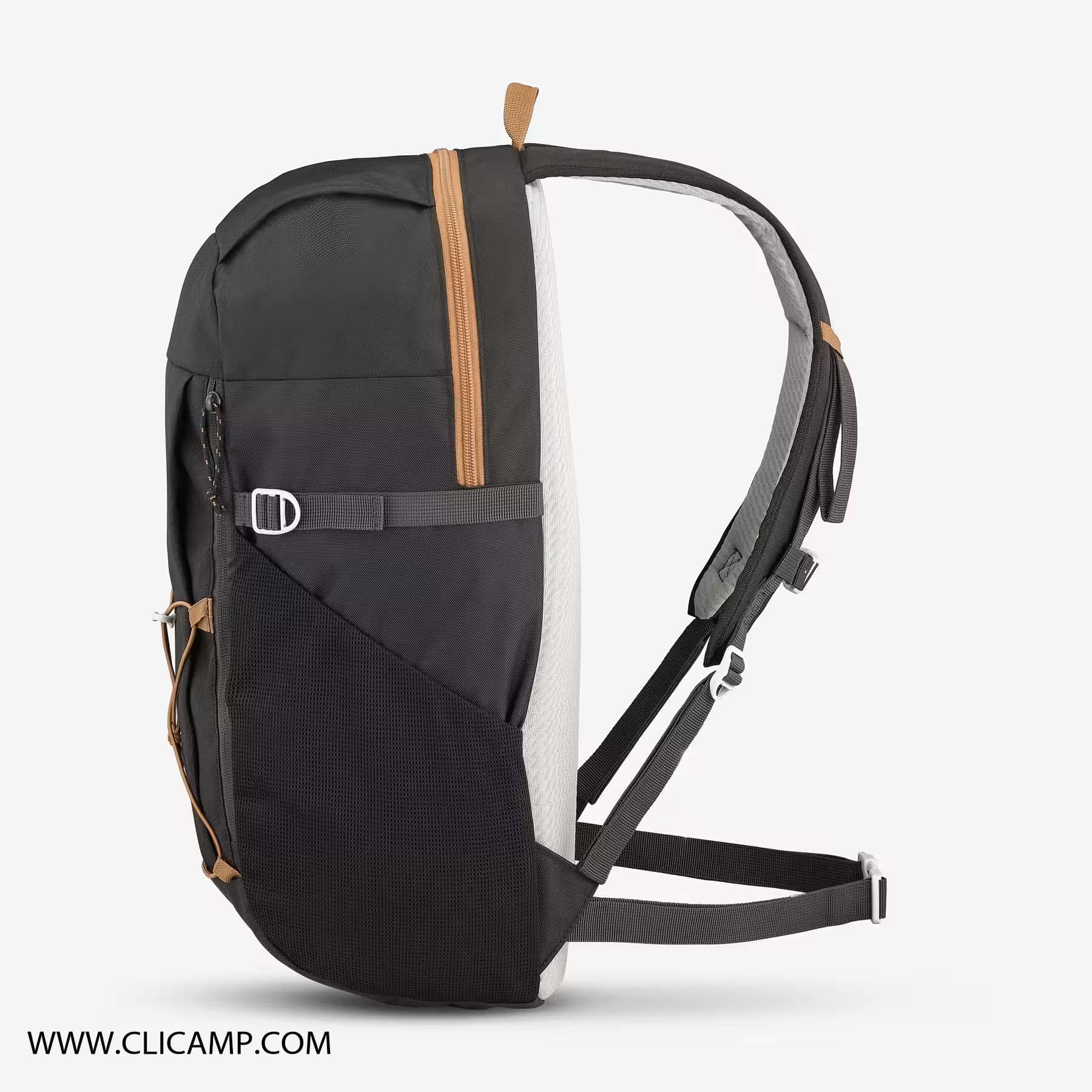 کوله پشتی کچوا / QUECHUA – مدل NH100 30L / مشکی — تصویر ۲