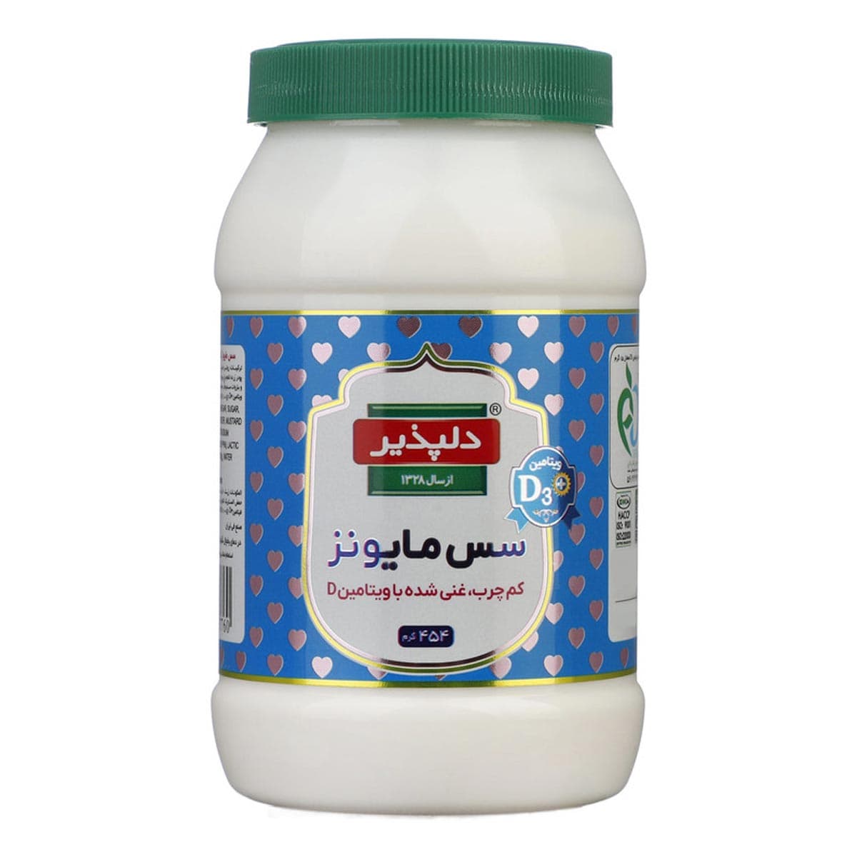 سس مایونز کم چرب با ویتامین دی دلپذیر 454 گرم